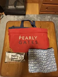 Pearly Gates トートバッグ ゴルフ　毛玉取り　ジャックバニー物入れのサムネイル