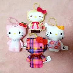 「ハローキティ50周年」第2弾　ハッピーセット マスコット ４個セット