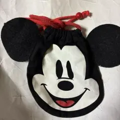ミッキーマウス 耳付きバッグ ポーチ