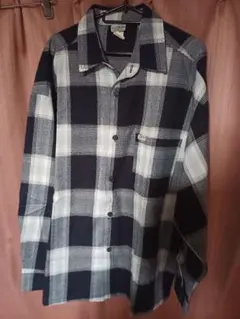 寺*り様 caltop白黒チェックシャツ　カチーノスタイル　スケーター　ビッグサ