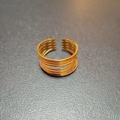 ゴールドリング レイヤードリング リング インディアン ヴィンテージ　新品　人気