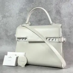 【極美品】DELVAUX タンペート MM ホワイト 2wayのサムネイル