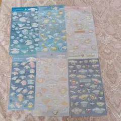 【Cinnamoroll シールセット】❧ 6枚✮ 全種デザインが別々♡❣