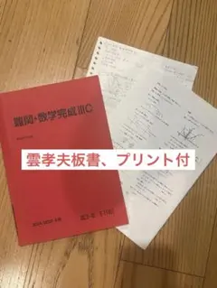 板書、プリント付】駿台 難関・数学完成III C 2024/2025 冬期 - メルカリ