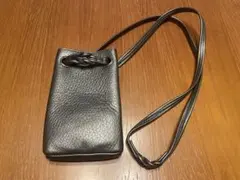 HIROFU ロシェ　スマートフォン用ミニレザーショルダーバッグ2WAY本革