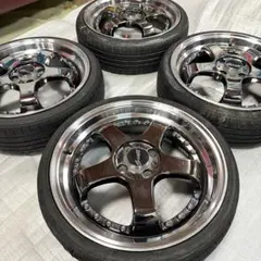 LENSO RTC 18インチ ハイパーシルバー ① ハイエース 希少レンソ