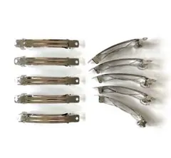 バレッタ金具 78mm 10個セット