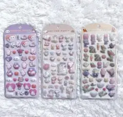 正規品　コットンパフィーシール ベイマックス ズートピア スヌーピー