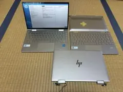ジャンク！　hp ENVY x360 bd0054 液晶割れ1台とベアボーン1台のサムネイル