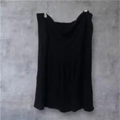 美品⭐︎ ブラック スカート 柔らかい レディース 黒