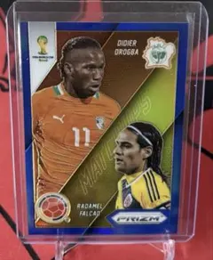 2014 World Cup Prizm Falcao vs Drogba
