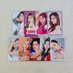 TWICE サナ ハイタッチ トレカセット 9枚