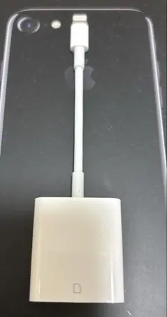 Apple純正　Lightning - SDカードカメラリーダーA1595