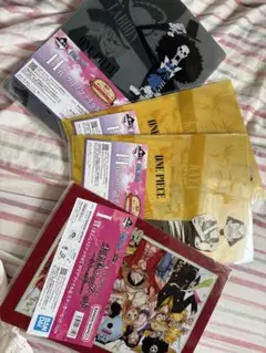 ONE PIECE クリアファイル 4枚セット