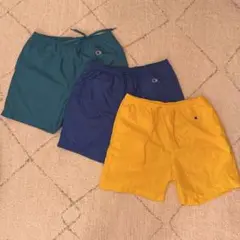 チャンピオン ナイロンショートパンツ 3色セット