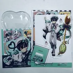 地縛少年花子くん　ファミマ　チョコミント　アクリルスタンド　缶バッジ　花子くん