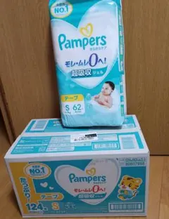 クリスマス特価！Pampers モレ・ムレ0へ！ Sサイズ 164枚