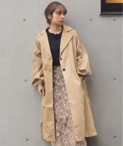 ステンカラーコート トレンチコート