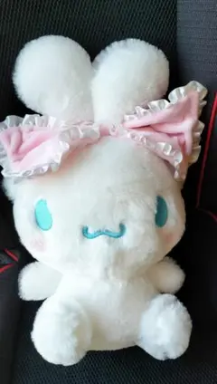 大きなリボンみみむすびBIGぬいぐるみ シナモン シナモロール ピンク