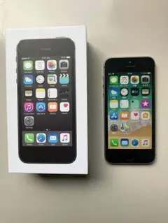 Apple iPhone 5 s 動作確認済 美品　スペースグレー 本体 箱付き