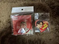 平野紫耀 ラバーブレスレット&缶バッジ