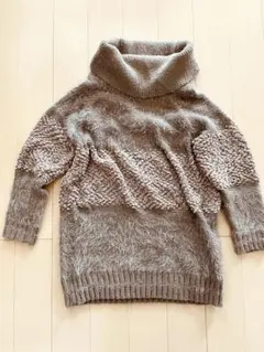 モヘアニット タートル