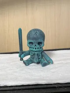 スカルチュラのソフビ ガイコチュ剣士 クリア/ビーズ 限定 ソフビ スカルチュラ ガイコチュ剣士クリアースターラメ 新品未使用