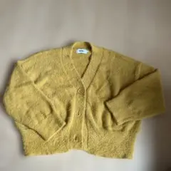 AZUL マスタード カーディガン Sサイズ