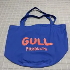 GULL ロゴ入り トートバッグ 青 - メルカリ