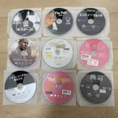 ジャンク品　洋画　邦画　18枚セット　DVDディスクのみ
