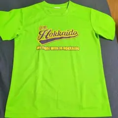 JR北海道　バドミントン　ミズノ　Tシャツ