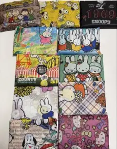 ムーミンミン様専用　大容量　エコバッグ 軽量　キャラクター　11点　新品