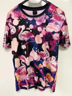 andro フラミンゴ柄 卓球ウェア L