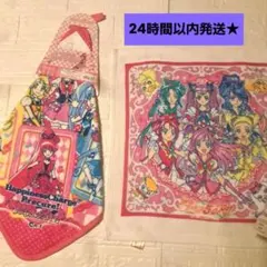 【最終価格】プリキュア ループ付きハンドタオル 2枚セット