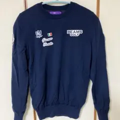 BEAMS GOLF ネイビーセーター　M