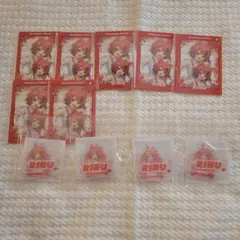 STPR ふぁみくじ すとぷり 莉犬 アクリルステッカー クリアカード