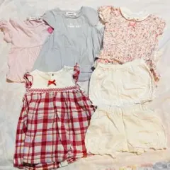 【BE1009】BEBE 夏服セット