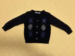 ファミリア　ネイビー カーディガン ホワイト ポロシャツ ライトブルー ベスト