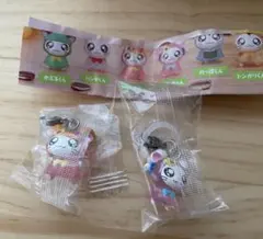 ハム太郎&りぼんちゃん　２個セット とっとこハム太郎 めじるしアクセサリー