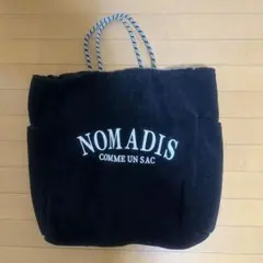 NOMADIS ブラック ボア　トートバッグ