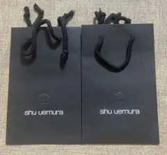 shu uemura 黒 ショップ袋 ×2点のサムネイル