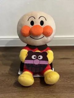【新品・未使用】アンパンマン ぬいぐるみ なかよしパン