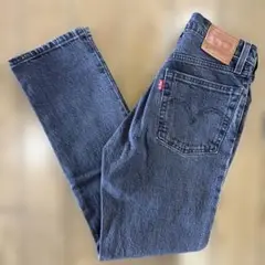 Levi's 501 リーバイス ブラックデニム 古着 W24 L28