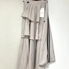 jouetie スカート　アシメラインフリルフレアスカート　夏服