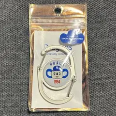 新品　中日ドラゴンズ　ドアラ　ダブルカラビナ　キーホルダー　チャーム　公式グッズ