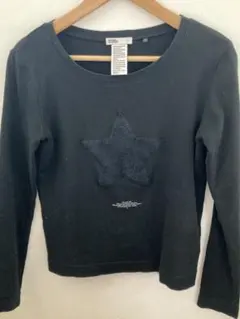 DOUBLE STANDARD CLOTHING ブラック　ロングTシャツ