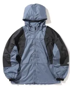 beams別注　ノースフェイス　マウンテンウィンドパーカ　ブルー/ブラック