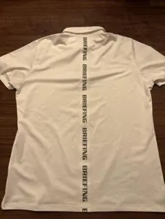 ともとも様専用　ブリーフィン　ラインロゴ　ホワイト ポロシャツ　XL