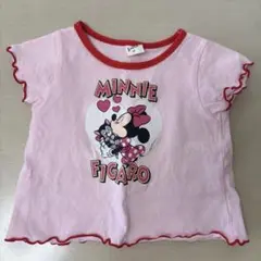ミニーマウス Tシャツ 90cm ピンク