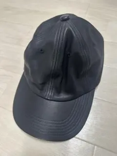 【美品】KIJIMA TAKAYUKI LAMB SKIN 6PANEL CAP